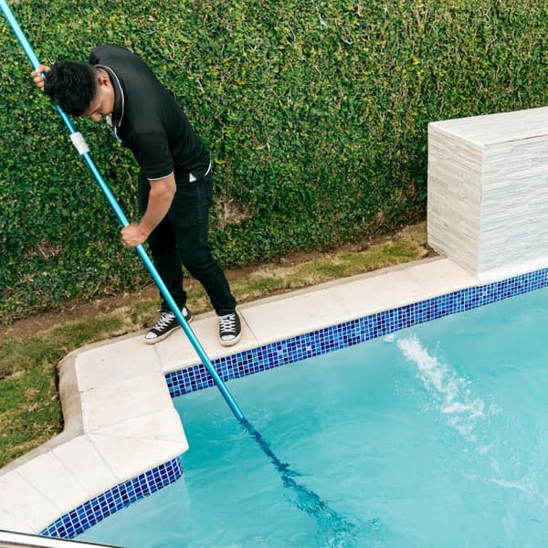 154CM STIK TIL landingsnet, poolnet, poolstøvsugernet