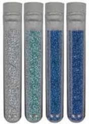 Sininen glitter 6,5 g 4 kpl