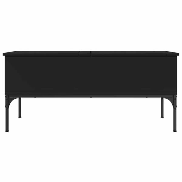 vidaXL sofabord, sort 100x50x45 cm