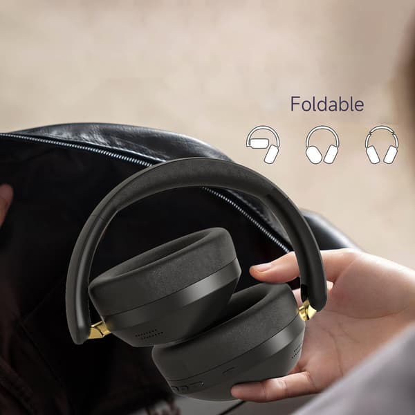 X22 Max Bluetooth ANC Trådløse On-Ear Hovedtelefoner - Sort
