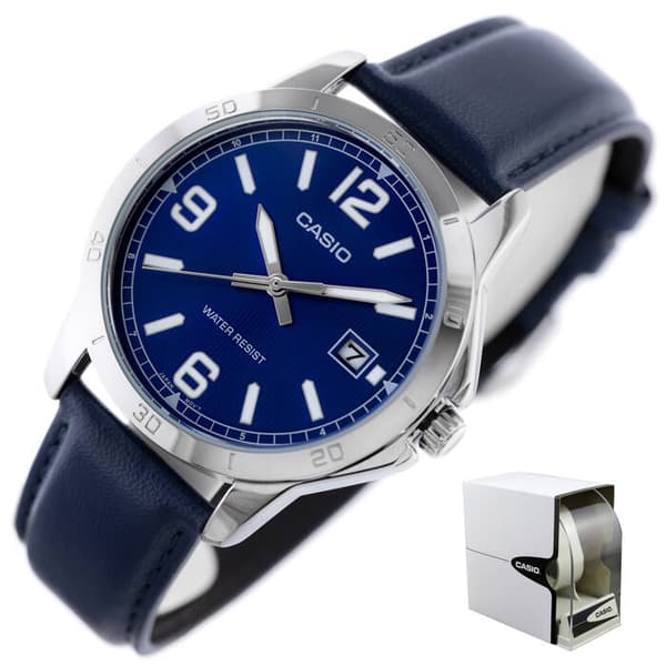 Herrklocka CASIO MTP-V004L 2BUDF (zd046f) med låda