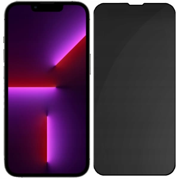 3x Anti-Spy Härdat Glas För iPhone 13 PRO MAX/14 PLUS AntiSpy