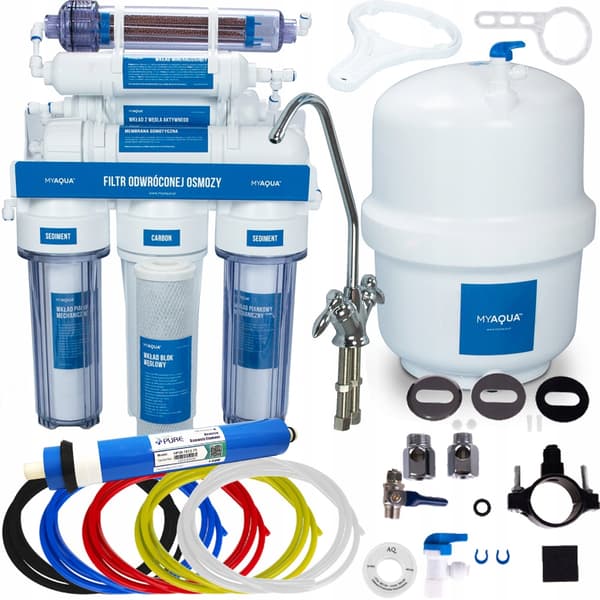 Vandfilter omvendt osmose RO7+ vandionisator