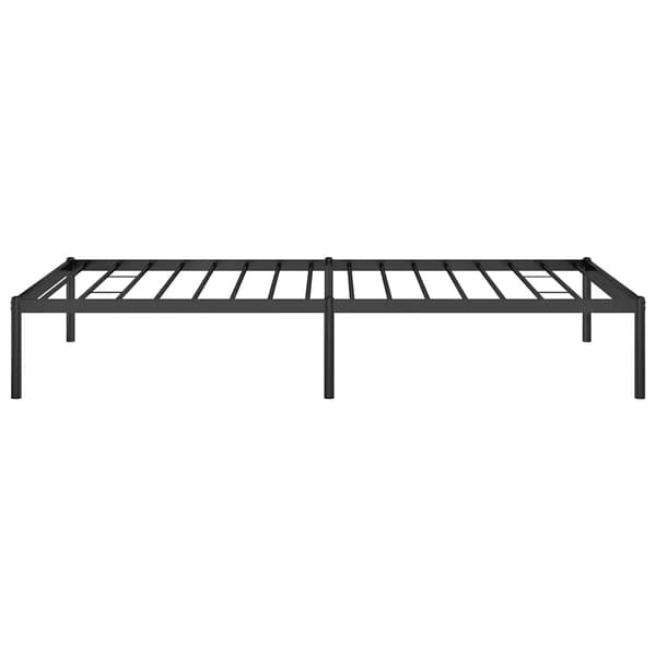 vidaXL metalsengestel sort 100x190 cm