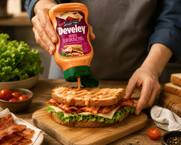 DEVELEY | Sriracha Mayo-sås | 300 ml