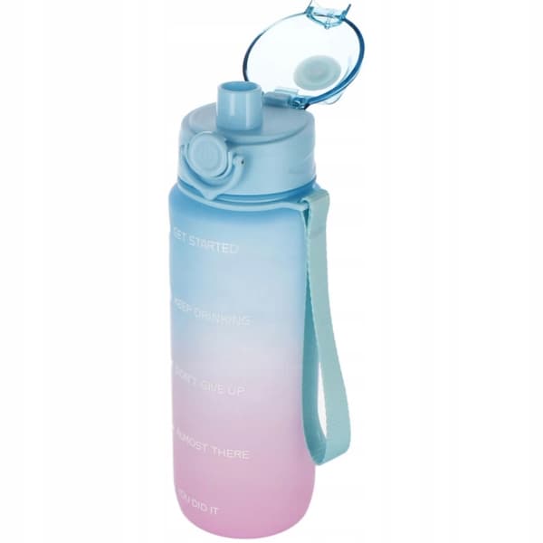 FLASKE 750ML BLÅ PINK STK 9186