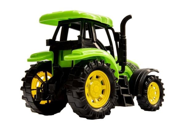 Traktor med släpvagn