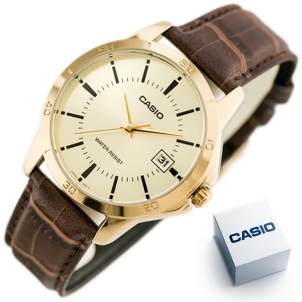 Herrklocka CASIO MTP-V004GL-9A (zd046c) + LÅDA