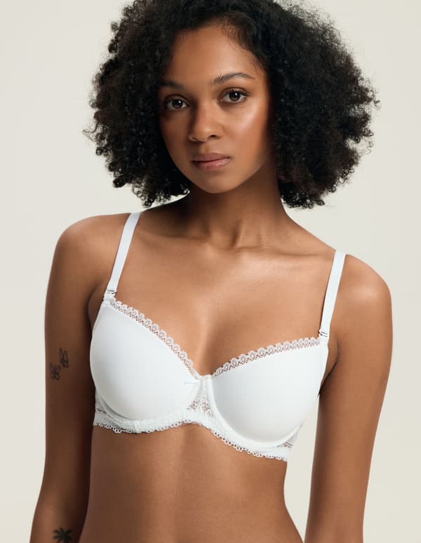 Julietta Henderson Push-up Bh | Hvid 90B