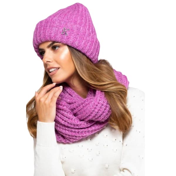 GRENADA pink melange hat