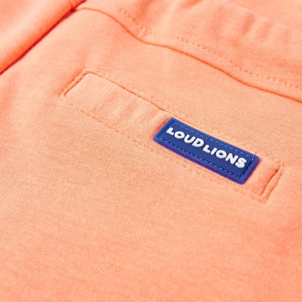 Børneshorts med snøre, neonorange, 128