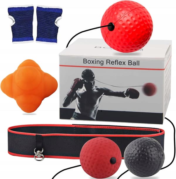 3x Reflexboll/reaktionsboll för barn och vuxna.