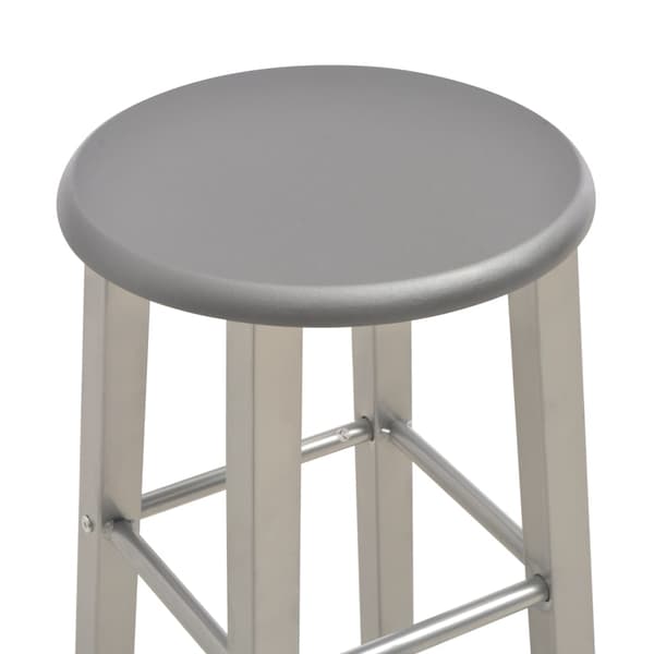 vidaXL Barstolar, set om 2, antracit, MDF