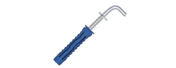 RAWLPLUGGEN Styrstift med krok 8x40mm 8st/förpackning