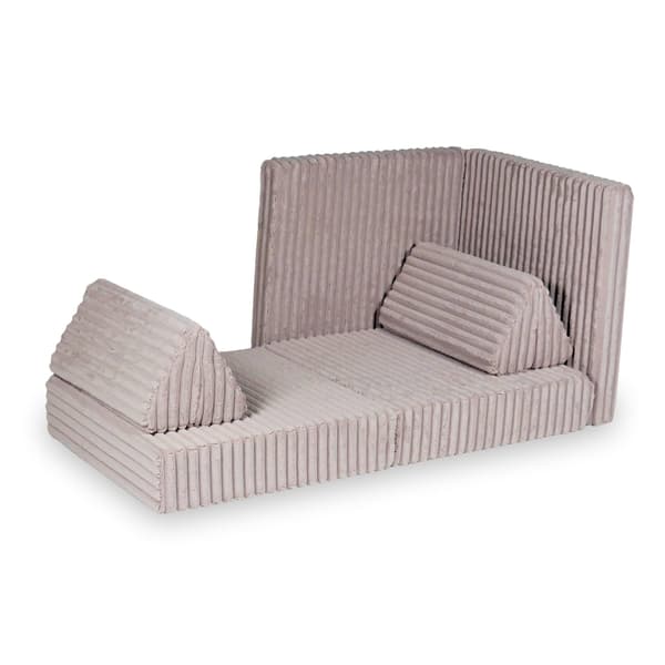 Montessori Standard Waffle Mini Legesofa Lyserød