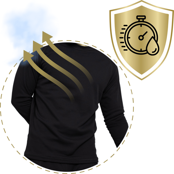 F0002 - Termoaktiv vinter-T-shirt M