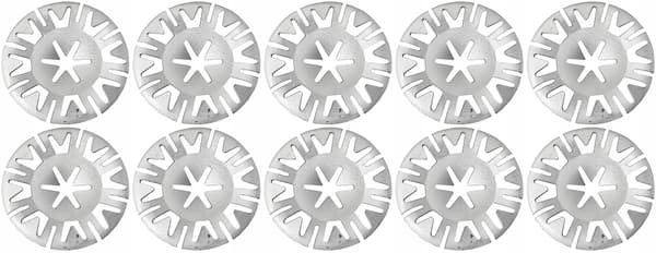 10x monteringsbleckklämmor termiskt skydd motor