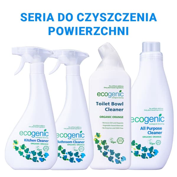 Ecogenic, yleispuhdistusaine appelsiini, 1000ml