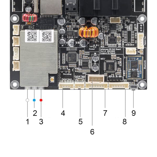 Arylic UP2STREAM HD DAC kort DIY streamer DAC forforstærker
