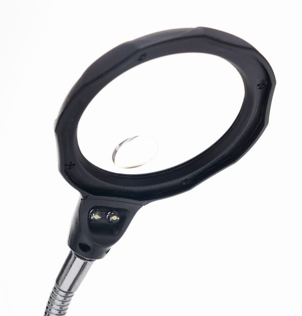 Tredjehånds - loddeforstørrelsesglasholder KD10455