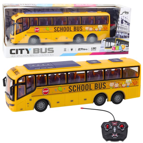 RC Skolebus 1:30 Lys Gul