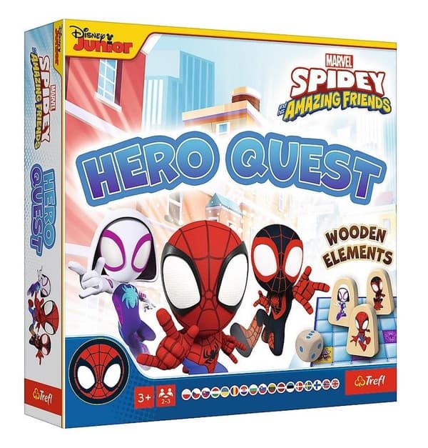 Spidey Hero Quest TREFL Brädspel