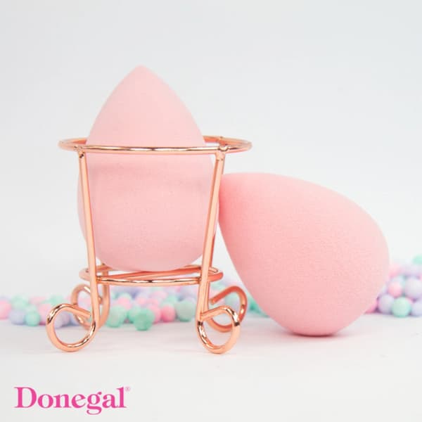 Donegal Makeup Svamp på Stativ 4336 - Lyserød