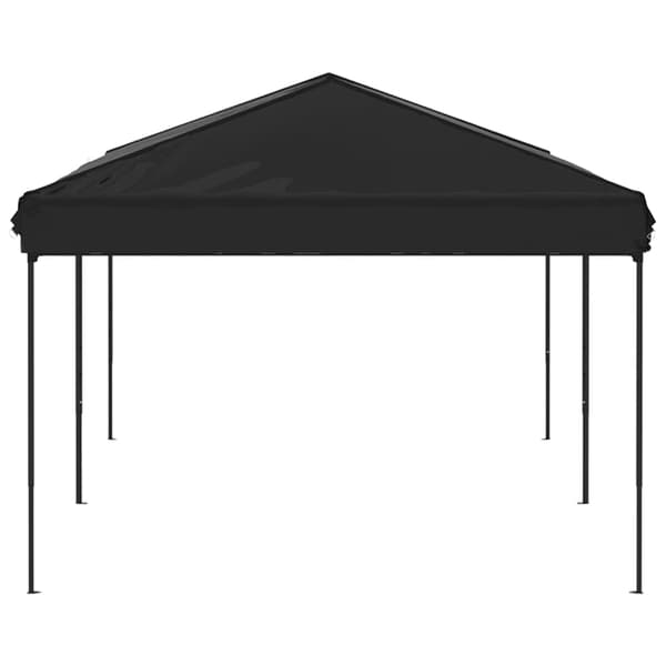 vidaXL foldbart festtelt sort 3x6 m