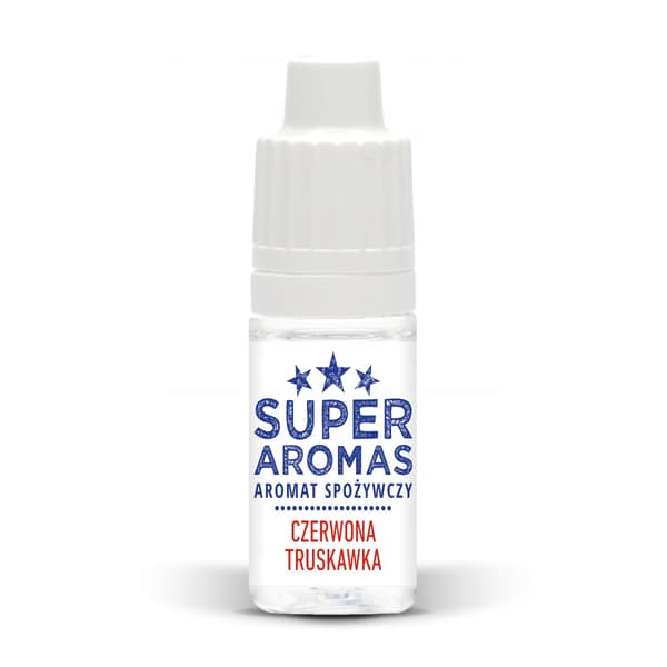Superaromas Rød Jordbærsmag 10 ml