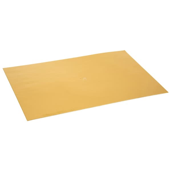 Tortunderlaget guldfarvet rektangulær 40x30 cm