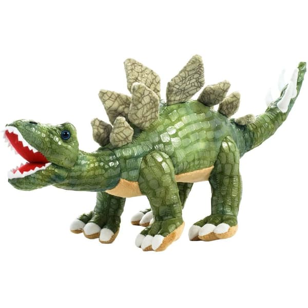 Stegosaurus tummanvihreä 58cm