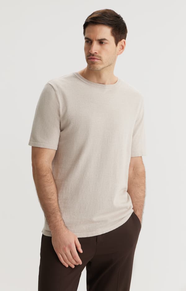 Beige t-shirt XXL