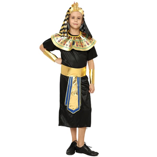Faraos egyptisk karnevalsdräkt strl 122-134