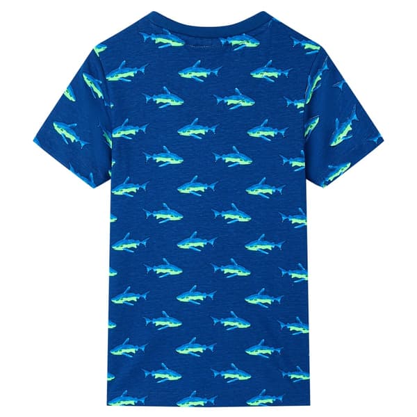 Børne-T-shirt, mørkeblå, 140