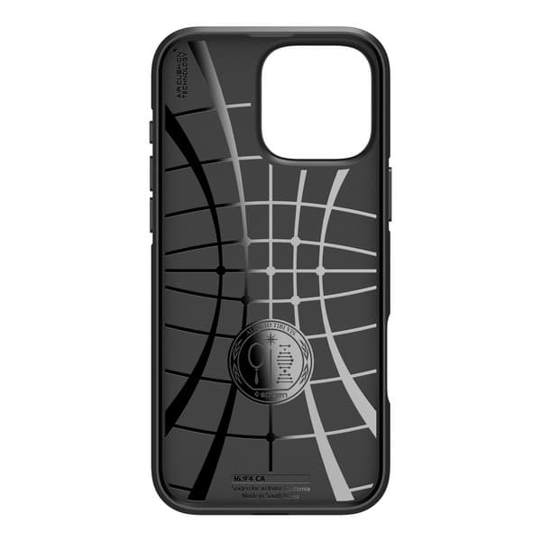 Spigen Core Armor -suojakuori iPhone 16 Pro Maxille, musta/mattamusta