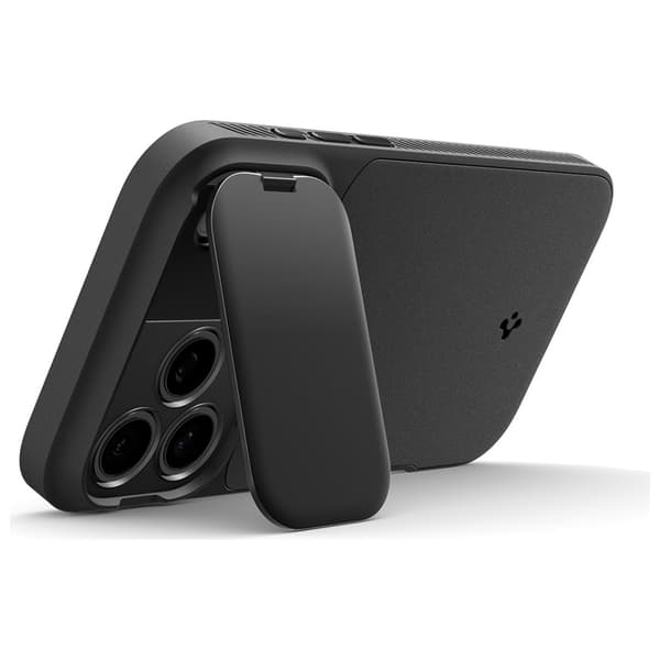 Spigen Optik Armor Mag MagSafe-etui til iPhone 17 Pro, sort