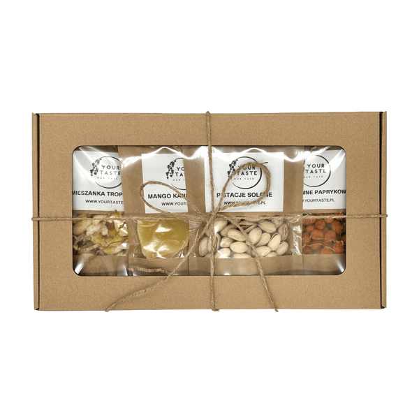 Elegant gavesæt 4 x 250 g