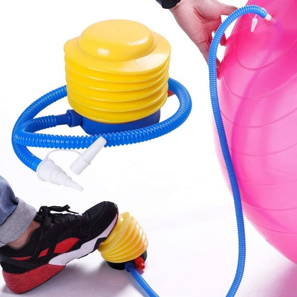 Aqua-Sport blå-gul AS0002 luftpump för bollar