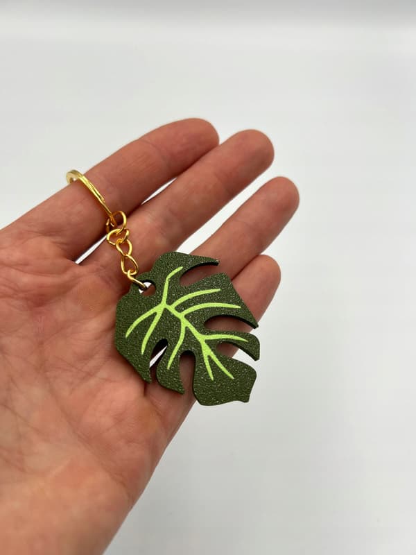 Nøglering Nøglering Vedhæng Gave MONSTERA