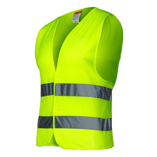 NETVEST MED REFLEKSERENDE STROPPER, GUL, "2XL", LAHTI