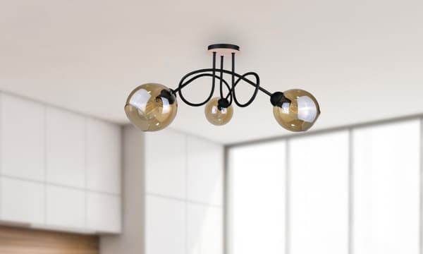Loftlampe 3xE27 VENUS WOOD