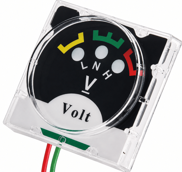 BATTERISPRUTANS VOLTMETER