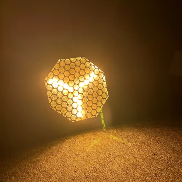 LIGHT4ME lumen octo retro LED-scenspotlight