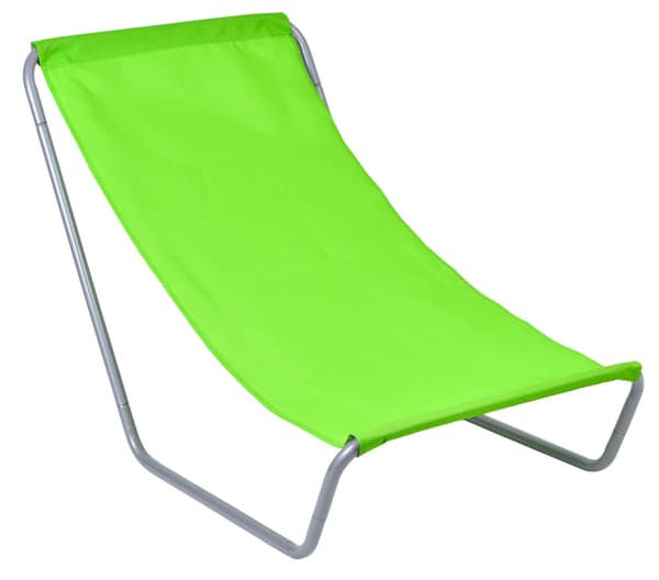 Sammenklappelig strandstol OLEK - lime