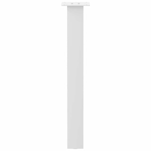 vidaXL sofabordben, 4 stk., hvide, 72 cm, stål