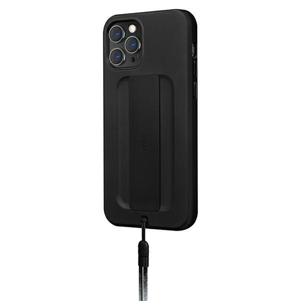 UNIQ Heldro iPhone 12 Pro Max 6,7" cover sort/midnatssort Antimikrobiel