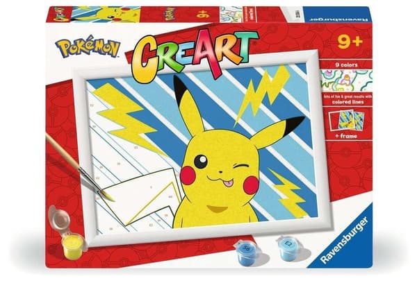 CreArt for børn: Pikachu