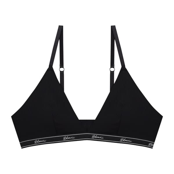 Abria Bloovii Triangle Bra | Musta XL
