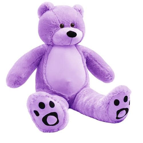 Klassisk bamse - lilla 90 cm
