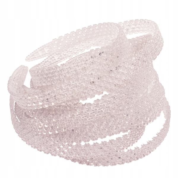 Transparent hårband 8mm 1 st